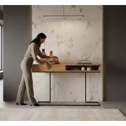 KONSOLA  DREWNO LITE DĄB OLCHA SKD-325